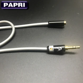 PAPRI POSLANCI X-7 Hi-fi Kabli 99.9997%) v podjetju OCC pozlačeni Žice 3.5 mm Moški Na 2,5 mm Ženski Nadgradnjo Slušalke Kabel Za ie800 ie80