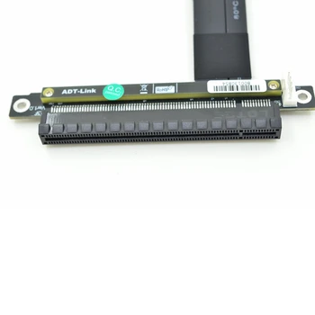 PCI-E 3.0 Riser Card 32 G/sbt M. 2 NGFF NVMe, da PCIe x16, Podaljšek Kabel SATA Napajalni Kabel za BTC Rudarstvo M2 2230 2242 2260 2280