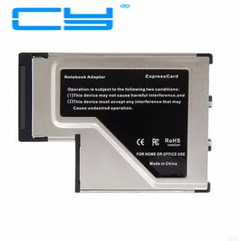 PCI-E PCI Express Kartico ExpressCard 54 mm 34 mm T tip USB 3.0 3 Port Adapter Nizko Profil Kratek tip Telesa za Laptop Prenosnik