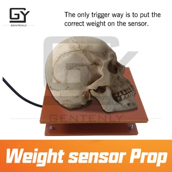 Pobeg sobi prop Teža Senzor Prop dal predmet s pravilno težo na senzor za odpiranje 12V magnet za zaklepanje skrivnost senat soba