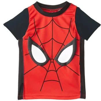 Poletje fant T shirt risanka design bombaža, Kratek rokav otroci božič majica za 2-6 leto