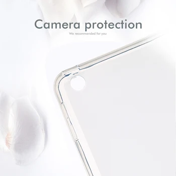 Pregledna Nepremočljiva Primerih Za Huawei Honor WaterPlay HDL-W09 HDL-Al00 8.0 palčni Primeru Ultra Slim Shockproof Nazaj Jasno Pokrov