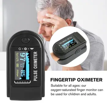 Prenosni Prst Oximeter Prsta PulseOximeter Medicinske Opreme OLED Zaslon Srčni utrip Spo2 PR Impulz Oximeters