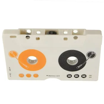 Prenosni Vintage Avto Kaseta SD MMC MP3 Trak Igralec Adapter Kit Z Daljinskim upravljalnikom Stereo Audio Kaseta Igralec