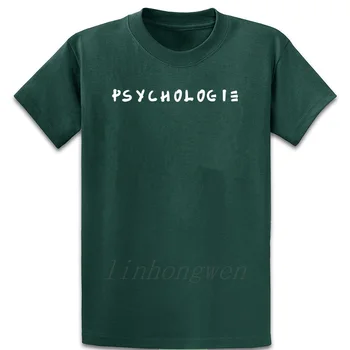 Psihologija T Shirt Smešno, Primerni za Tiskanje Vzorec v Velikosti S-5XL Pismo Pomlad Bombaž Majica