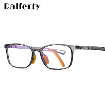 Ralferty Prilagodljiv TR90 Otroci Optični Eyeglass Okvir otroška Očala Očala Bluelight Računalnik Očala za Otroke D5109