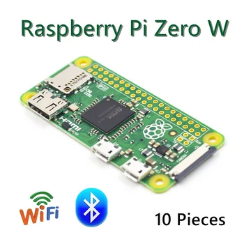 Raspberry Pi Nič W Odbor 1GHz PROCESOR, 512 MB RAM-a z WIFI & Bluetooth RPI W 1080P HD Video Izhod Pi0 z Akril Primeru