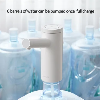 Razpršilnik vode Inteligentno Brezžično Električna Vodna Črpalka USB Vedro Vode Tlak Pitne Steklenice Preklopite Kakovosti Vode Test