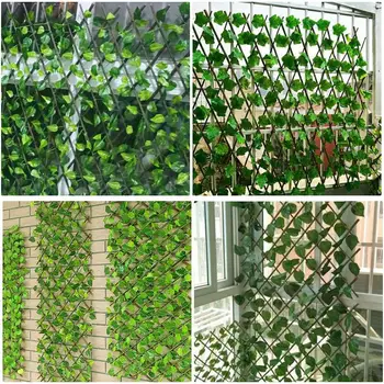 Razširitev Vrt Stavb Ograjo Umetne Zelene Listnate Veje UV, Zaščiteni Zasebnost Zaslon Dvorišču Doma Dekoracijo Zelenja Steno