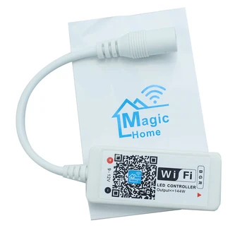 RGB Led Wifi Krmilnik RGBW RGBWW Bluetooth, WiFi LED regulator Za led trak Čas Funkcijo Pametni Nadzora s Čarobno Doma