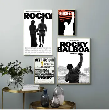 Rocky Balboa 1976 Film s in Fotografij Wall art Dekorativna Slika, Platno, Slikarsko Za Dnevni Sobi Doma Dekor brez okvirja