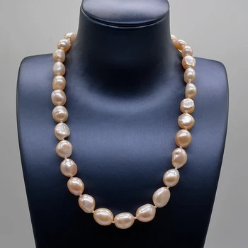Roza nezakonitih biserna ogrlica, naravne baročni biser, preprosti pisarniški delavec, nakit, ženski biserna ogrlica