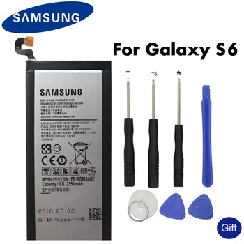 Samsung Originale EB-BG928ABE Baterija EB-BG920ABE Za GALAXY S6 SM-G920 G920F S6 rob Plus SM-G9280 EB-BG925ABE S6 Rob G925F