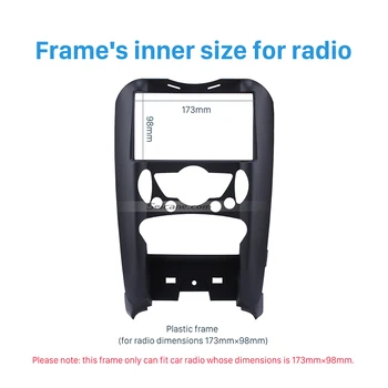 Seicane 2 Din Stereo Vmesnik DVD Predvajalnik Okvir Armaturna Plošča Radio Fascijo Trim installation Kit za BMW Mini Cooper R55 R56 R57