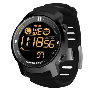 SEVERNI ROB Smart Šport Digitalni Watch Moških Srčnega utripa Nepremočljiva Plavati Šport Pedometer Štoparica Smartwatch Ure Reloj