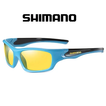 Shimano Kolesarjenje sončna Očala eksplozijam Odsevna Stekla Shimano Prostem Vožnje in Ribolov UV Zaščite, sončna Očala