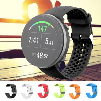 Silikonski Watchband Zapestje Traku za Vantage M Pametno Gledati Zapestnica Pasu Zamenjava za Polar Vantage M Smartwatch Dodatki