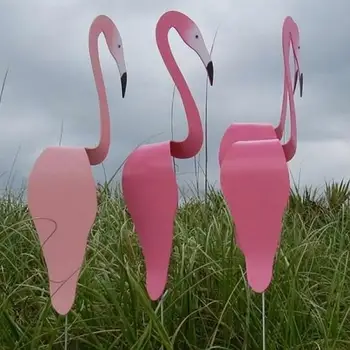 Simulacija Flamingo Design Živali Zaslon Plesni Divje Flamingo Bonsaj Model Vrt Dekoracijo Doma Vrt Dekor Krajine Igrača Plesni