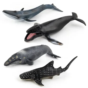 Simulacija Kita Živali Slika Zbirateljske Igrače Ocean Živali Spoznavanja Figuric Otroci Trdne Plastike Cementa Igrače