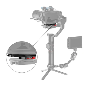 SmallRig DSLR Fotoaparat Hitro Sprostitev Ploščo Offset Komplet za BMPCC 4K & 6K & Ronin S Žerjav 2 Moza Zraka 2 Gimbal 2403