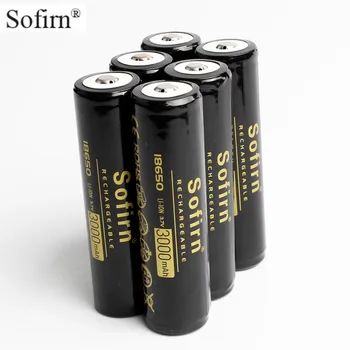 Sofirn Prvotne 18650 Baterijo s PCB Li-ionska 3,7 V 3000mAh Visoka Praznjenja Baterije 18650 za Falshlight/Igrače
