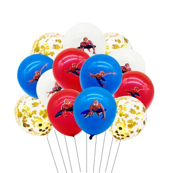 Spiderman Latex balon Fant otroka Super junak Rojstni okraski Spiderman serije Rojstni dan baloni pajek Igrača balon