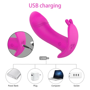 Strap-on brezžični nadzor ženski vibrator, Vibrator hlačke povezan ženskega Klitorisa vibrador massager igrača seksi shop za pare