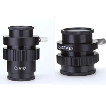 SZM CTV 1/2 1/3 1X Adapter Za 0,3 X 0,5 X C nastavek Objektiva Adapter Za Trinocular Stereo Mikroskop, HDMI, VGA, USB Video Kamera