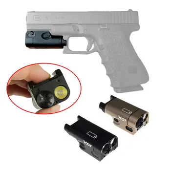 Taktično XC1 MINI Pištolo Pištolo, Lahka, Kompaktna Orožje Svetlobe LED Svetilka Za Airsoft Pištolo M92 Pištolo Lanterna se Uporabljajo V Glock