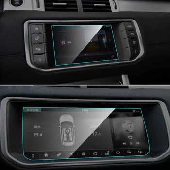 TPU Avtomobilsko Navigacijo Screen Protector za Range Rover Evoque Obdobje 2013-2018 Notranje zadeve Auto Avto GPS Navigacija TPU Zaslon Zaščitna folija