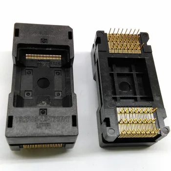 TSOP48 Dolgo Open Top Spali v Vtičnica Pin Igrišču 0,5 mm IC Test Socket Adapter Transposon Adapter za Pretvorbo Blok
