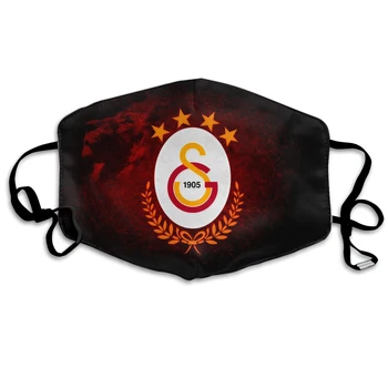 Turčija Galatasaray Nogometni Klub Logotip Usta Maske Kul Lev Vzorec Za Večkratno Uporabo Obraz Krpo Masko Stroj Varstvo Za Odrasle, Otroci