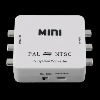 TV-Video Sistem Pretvornik PAL NTSC SECAM, Da NTSC PAL Preklopnik Adapter Moški-Ženski Unshielded Uporabo V Večpredstavnostnih