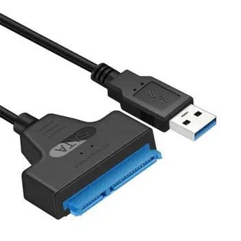USB3.0 Do SATA Adapter Pretvornik-Kabel za Podporo 2.5 inch SATA vmesnik Mehanski trdi disk visoke hitrosti Adapter Pretvornik-Kabel