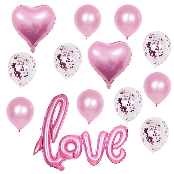 Valentinovo Folija Baloni in Latex Baloni Obleko za Poroko, Sodelovanje, Predlog, Stranka