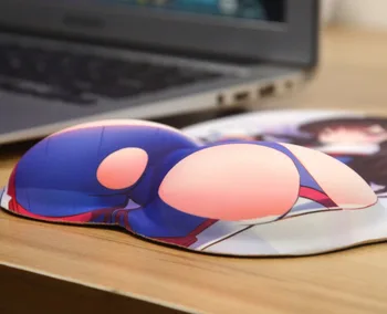 Velikih Velikosti! D. VA Anime 3D Dnu Gaming Mouse Pad Anti-skid z Zapestje Ostalo