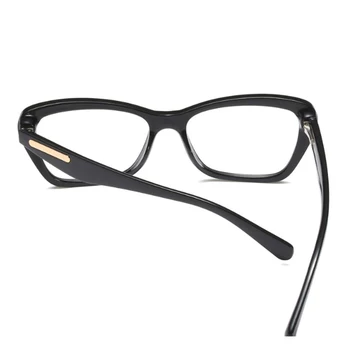 Veshion Kača Kožo Kvadratnih Očala Okvirji Moški Ženske Optični Moda Računalnik Očala