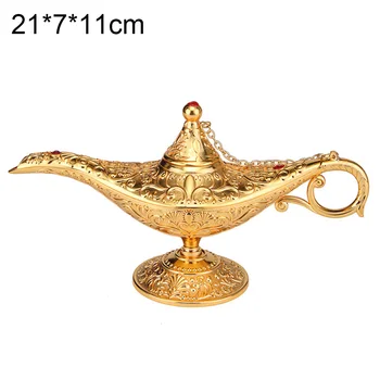 Vintage Imitacije Aladdin Lučka, ki Želijo Čaj Pot Dosegljivi Retro Ustvarjalne, ki Želijo Aladdin ' s čarobno Svetilko Doma Dekor Ornament