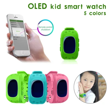 Visoka Kakovost Q50 Anti Izgubil OLED Otrok brez GPS Tracker SOS Smart Spremljanje Položaja Telefon Otroka Pazi za IOS Android