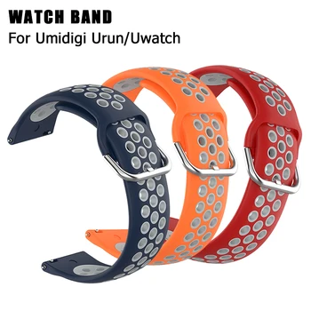 Visoka Kakovost Repalcement manžeta Za Umidigi Urun Watch Trak Silikonsko Zapestnico Šport Watchband Dihanje Za Uwatch 3S