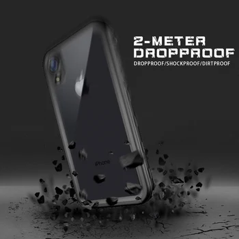 Vodotesno Ohišje Za iPhone 7 8 Plus 6 6S SE DustProof Shockproof Plavanje, Potapljanje Kritje Za iPhone X XR XS Max Podvodno Ohišje