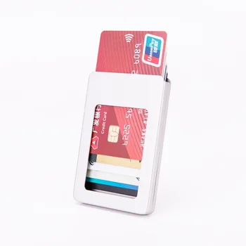 Weduoduo Imetnikov Kreditnih Kartic, RFID Aluminija Polje Kartice Denarnice Moda Priložnostne Kartice Primeru Trdna Kovinska Torbica Visoke Kakovosti