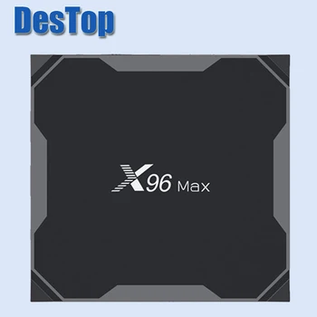 X96Max Android 8.1 Amlogic S905X2 4G DDR3 64 G TV BOX Quad Core 2.4G5G Dvojno Wifi BT4.0 1000M H. 265 4K 60pfs Media Player X96 Max