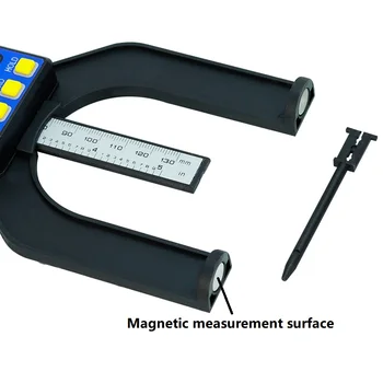 XCAN Digitalni Globino profila LCD Višina Merilniki Čeljusti Z Magnetno Noge 0-80 mm Za Usmerjevalnik Mize Lesnoobdelovalnih Orodja za Merjenje