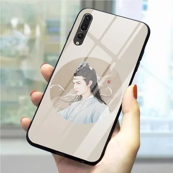 Xiao Zhan Wang Yibo Neukročena Primeru Telefon za Huawei P Smart 2018 Kritje P10 P20 P30 Pro Mate 20 Čast 7A Pro 9 10 Lite Y6 Y9 Stekla