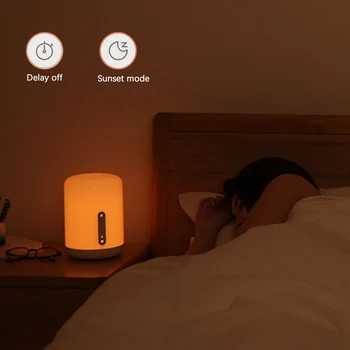 Xiaomi Mijia Postelji Svetilko 2 RGBW LED Barva Noč Luči, Bluetooth, WiFi Smart Daljinski upravljalnik je združljiv za Apple HomeKit Siri