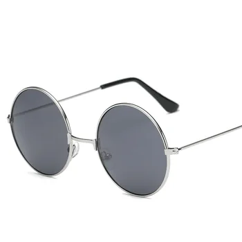 Yoovos 2021 Moda Okrogla sončna Očala Moških Candy Barve Klasično Kovinsko Retro sončna Očala Ženske UV400 Oculos De Sol Masculino