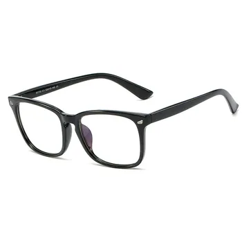 Yoovos 2021 Očala Ženske Kvadratni Plastični Modra Svetloba Očala Okvirji Eyeyglasses Ženske Gafas De Mujer Postopno Računalnik Očala