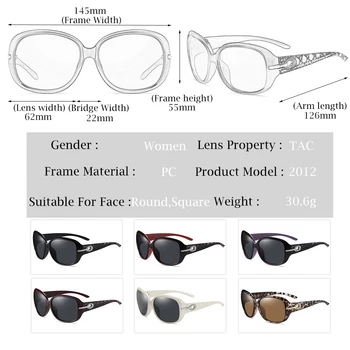 YSYX 2020 Nova sončna Očala, Ženski Polarizirana sončna očala 2012 Diamant, Modni, Klasični Big Okvir Očal Ženske Letnik oculos de sol