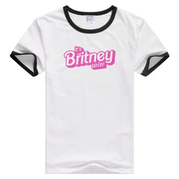 Za Britney Spears kratek rokav casual Moški Ženske T-shirt Udobno Tshirt Kul Tiskanja Vrhovi GA1091